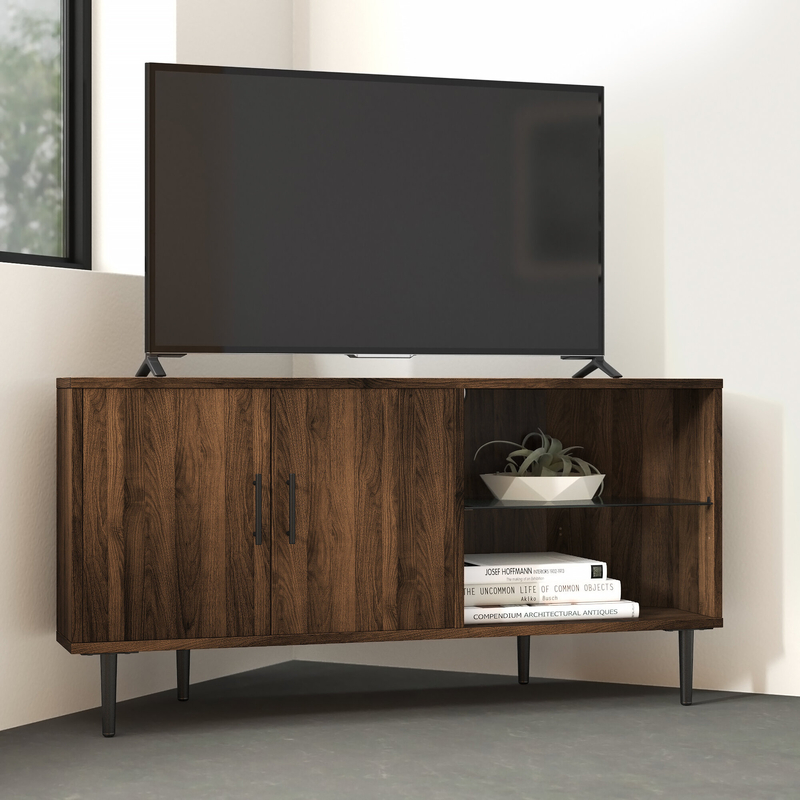 Bulhary Corner TV Stand for TVs up to 55"