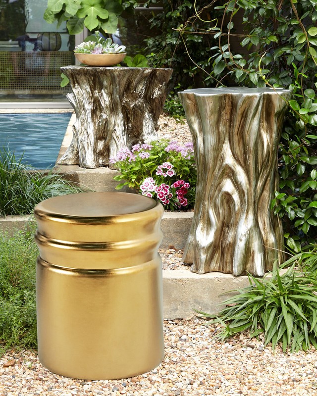 Burson 17.72'' Tall Ceramic Garden Stool