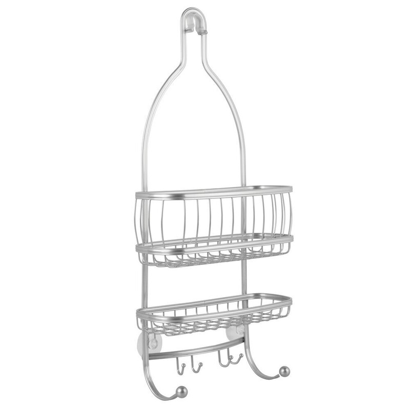 Caddy with wire shower baskets