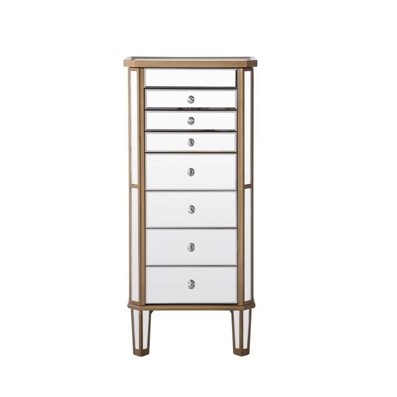Caila 18'' Wide Jewelry Armoire with Mirror