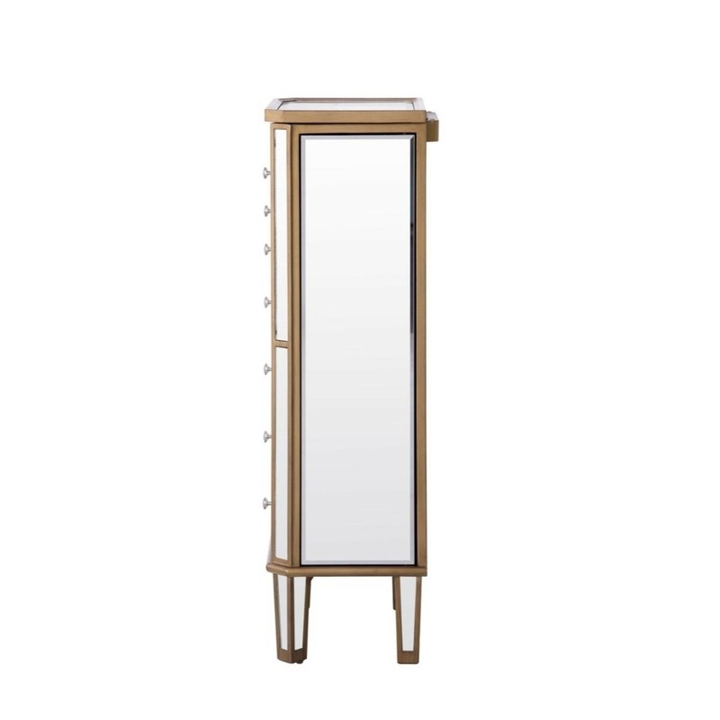 Caila 18'' Wide Jewelry Armoire with Mirror
