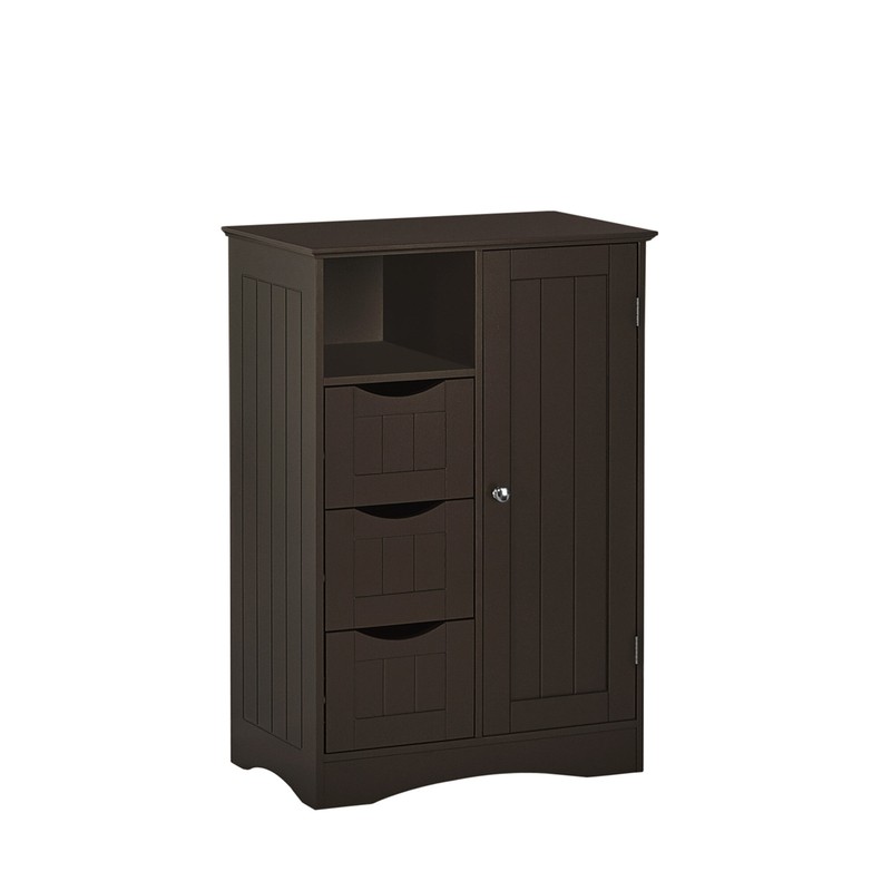 Caril 22.05'' W x 32.1'' H x 13.39'' D Free-Standing Bathroom Cabinet