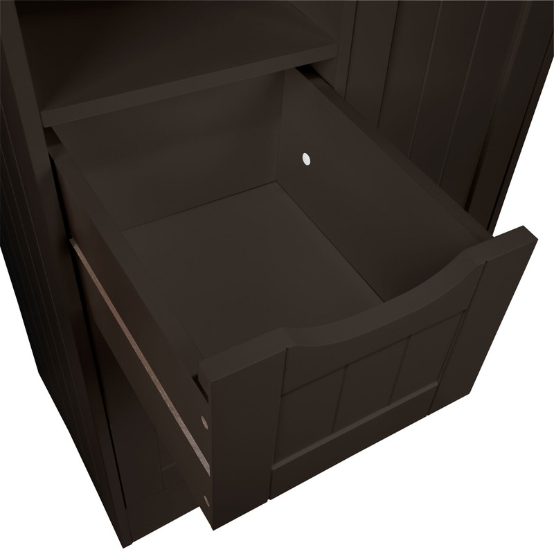 Caril 22.05'' W x 32.1'' H x 13.39'' D Free-Standing Bathroom Cabinet