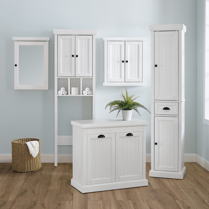 Carmel 23'' W x 72'' H x 11'' D Over-The-Toilet Storage