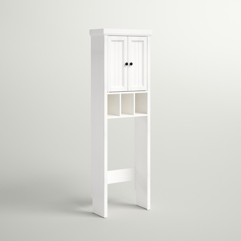 Carmel 23'' W x 72'' H x 11'' D Over-The-Toilet Storage
