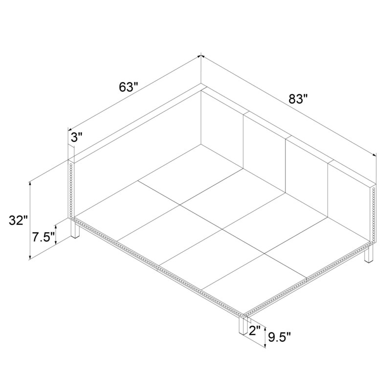 Carwile Metal Daybed