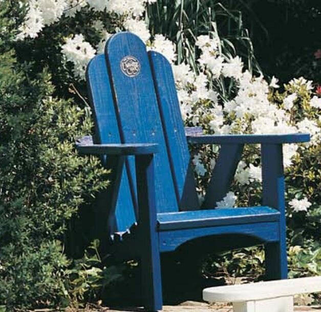 Childs Adirondack chair in an accent hue