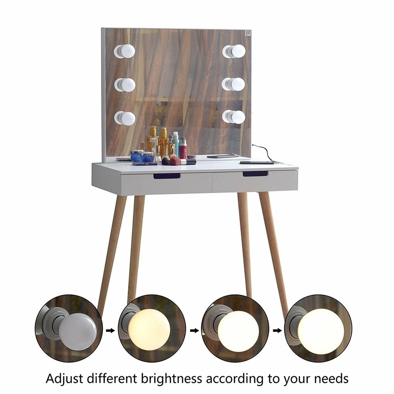 Ciccarelli Solid Wood Vanity with Mirror