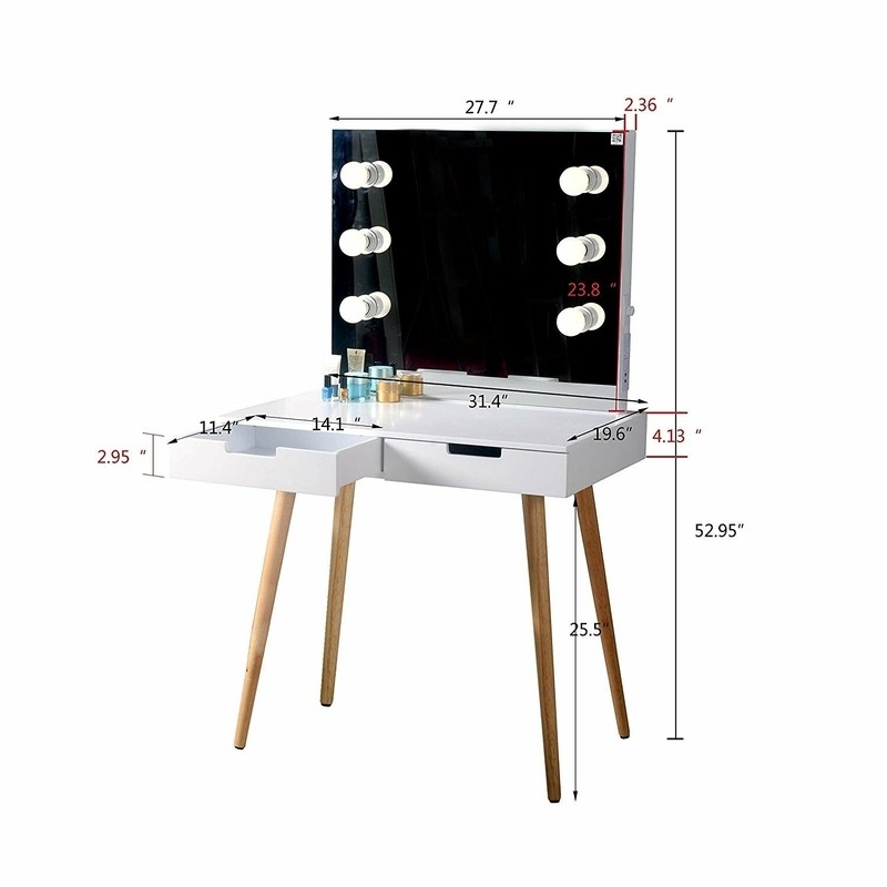 Ciccarelli Solid Wood Vanity with Mirror