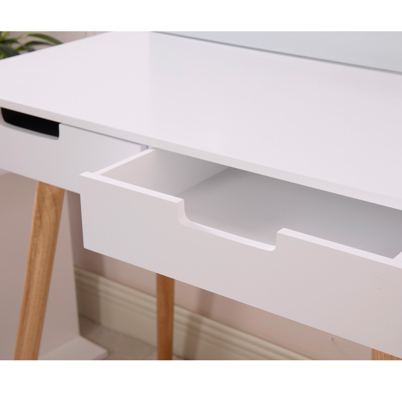 Ciccarelli Solid Wood Vanity with Mirror