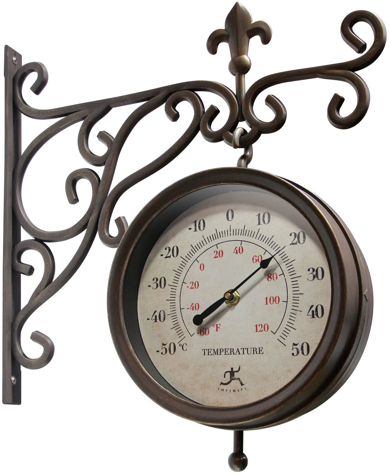Classic Rustic Outdoor Thermometer 