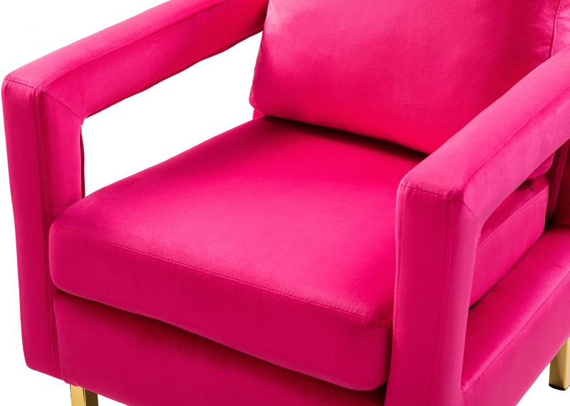 Clayne 26'' Wide Velvet Armchair