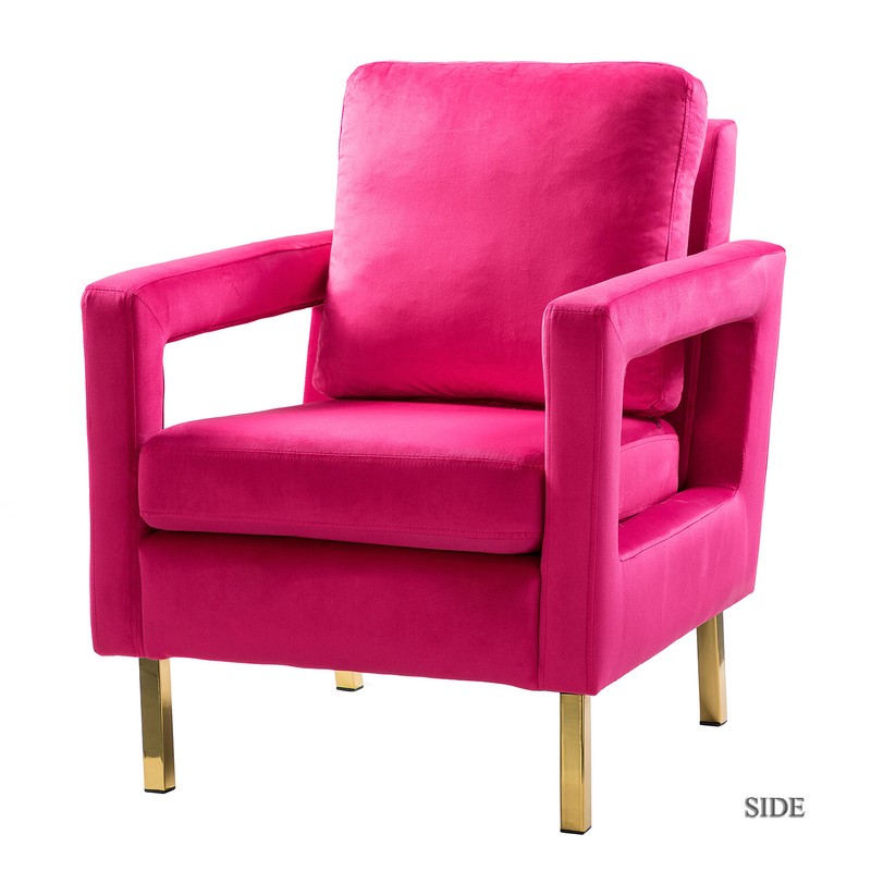 Clayne 26'' Wide Velvet Armchair