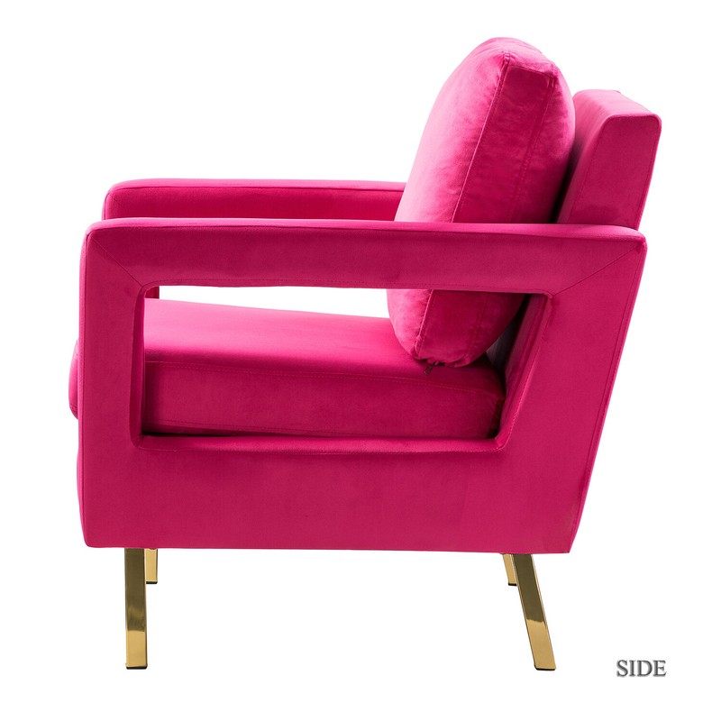 Clayne 26'' Wide Velvet Armchair