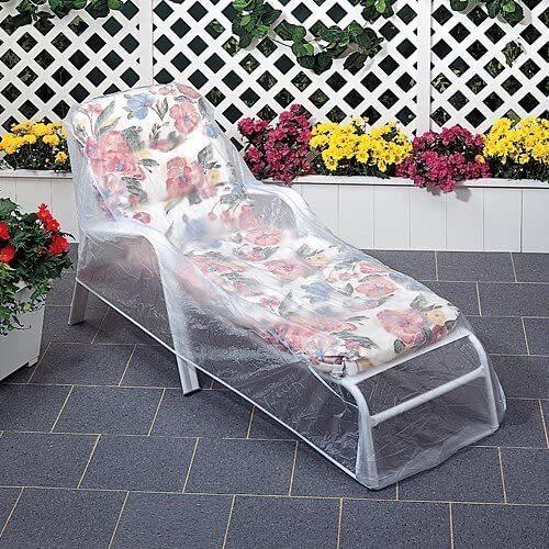 Clear Outdoor Furniture Cover for Lounge Chairs 