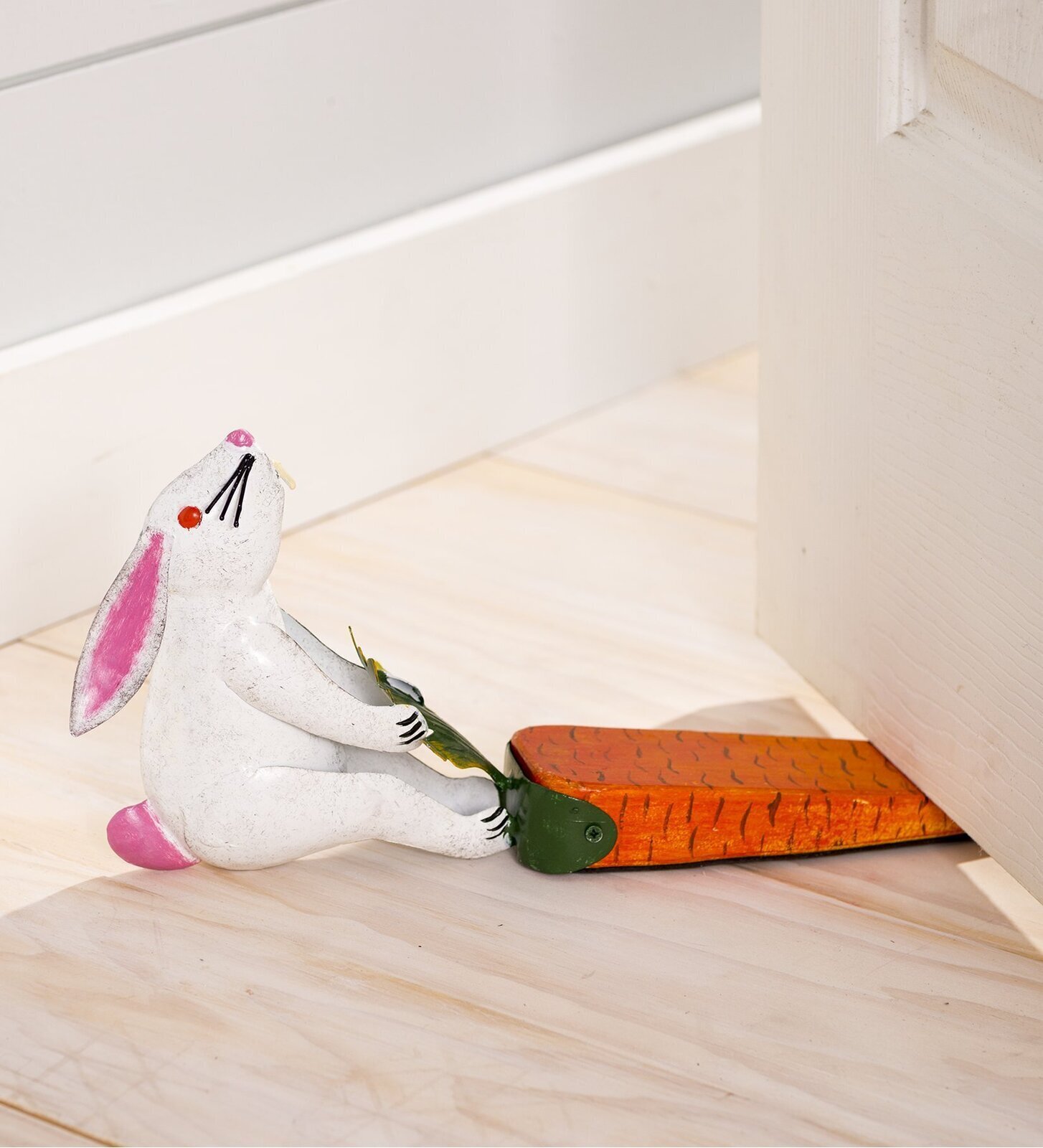 Colorful rabbit door stopper 
