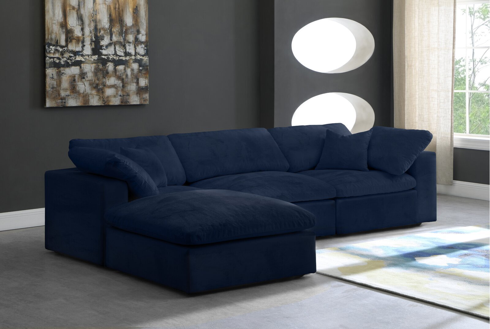 Comfy Sectional Sofa 