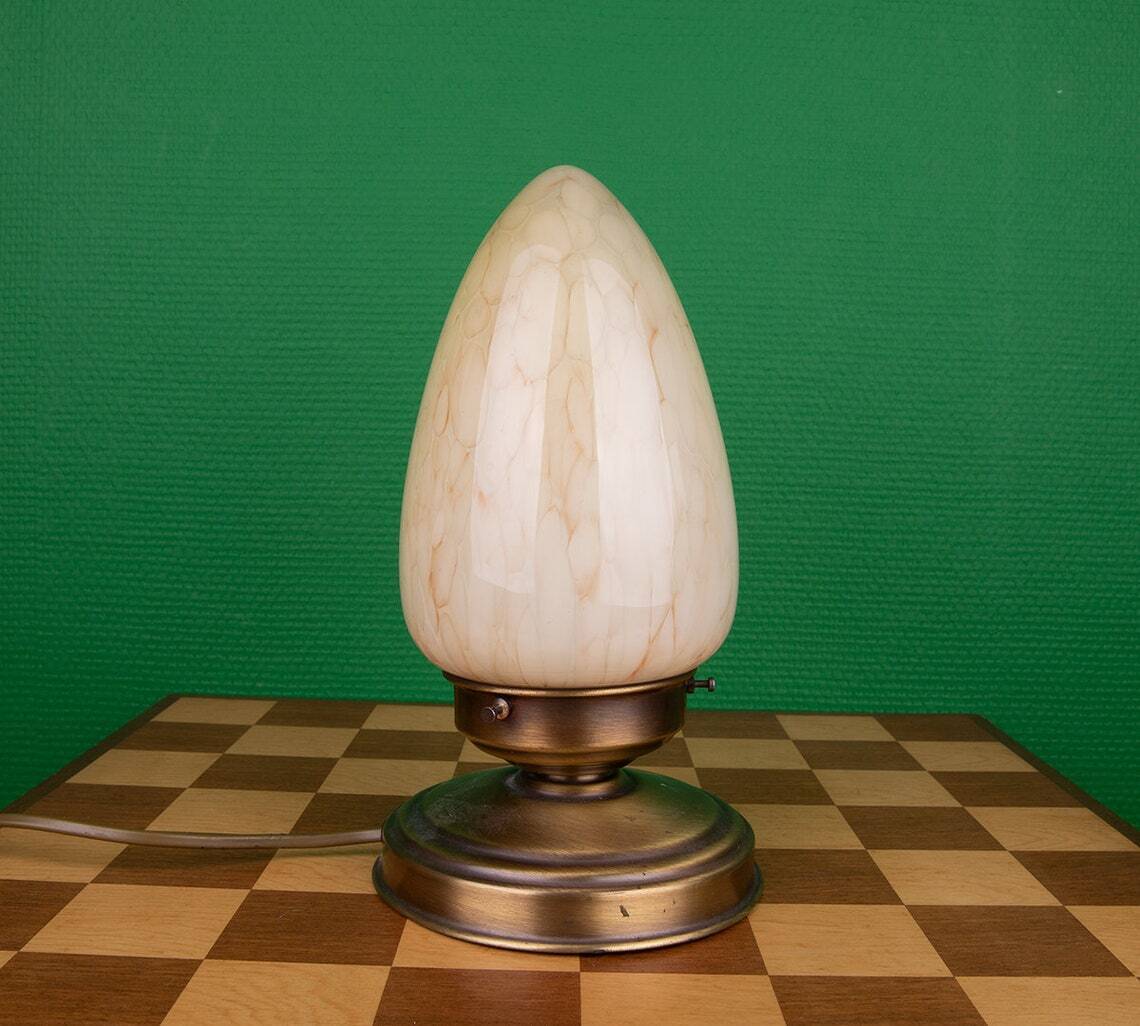 Cone Vintage Marble Lamp