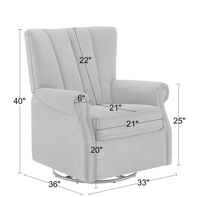 Coonrod Swivel Glider Glider