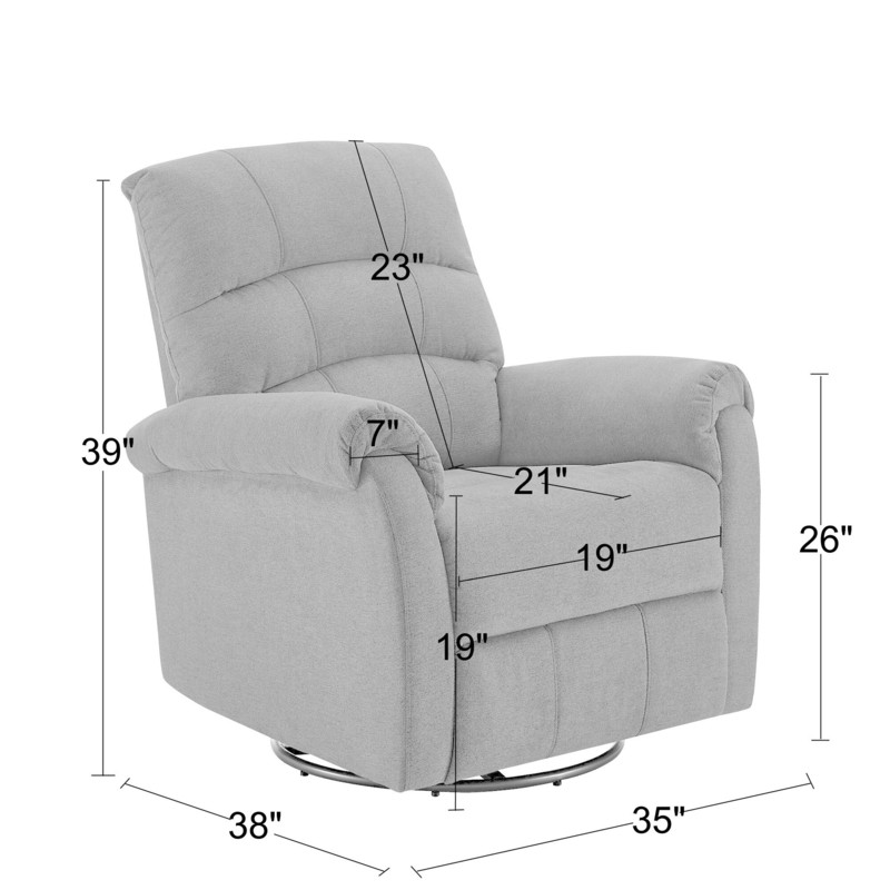 Copenhaver Swivel Rocker Chair