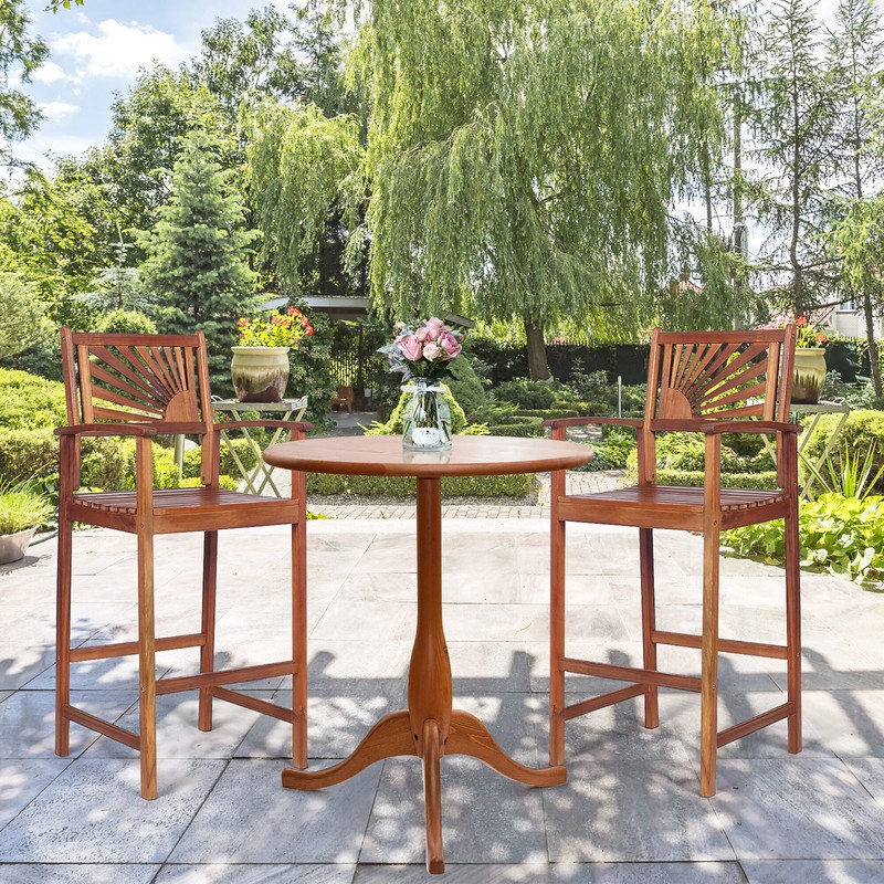 Costway 29" Patio Bar Stool