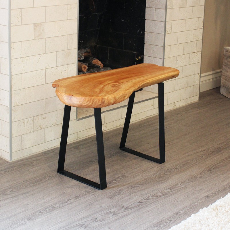 Cothren Live Edge Wood Bench