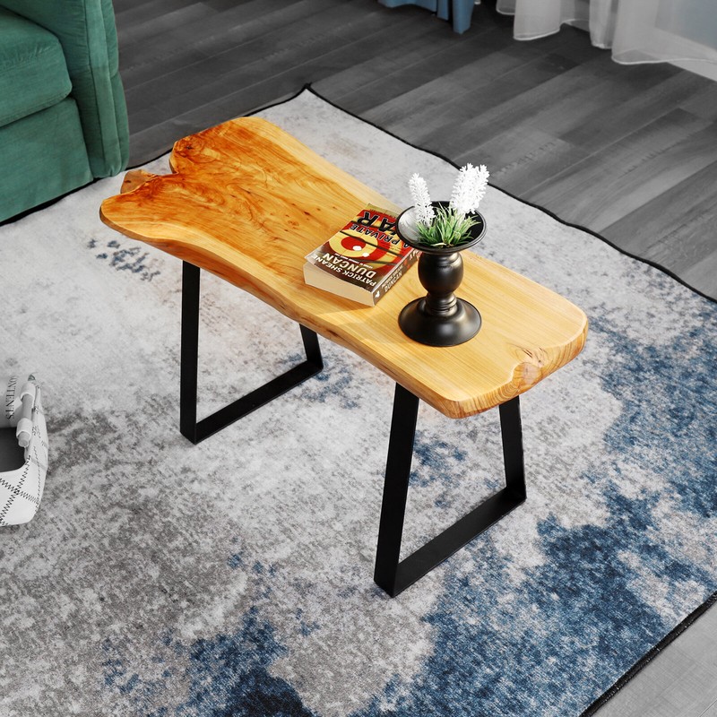 Cothren Live Edge Wood Bench