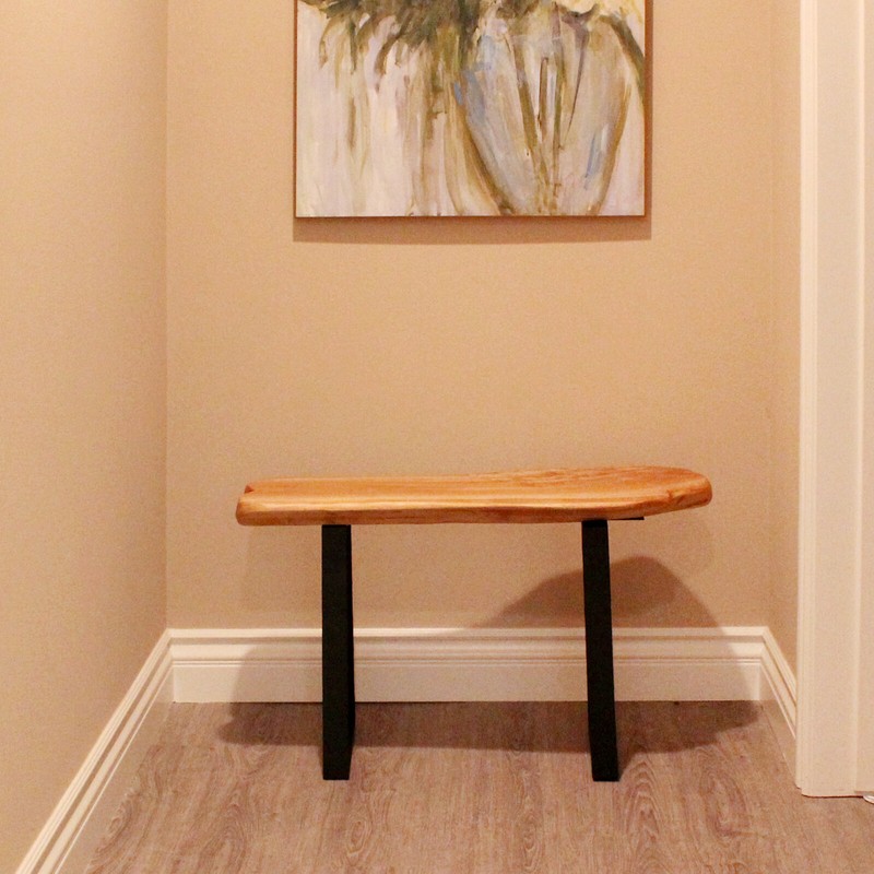 Cothren Live Edge Wood Bench