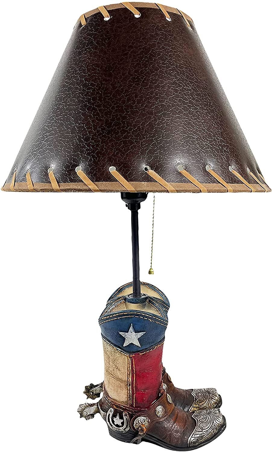 Cowboy double boot lamp