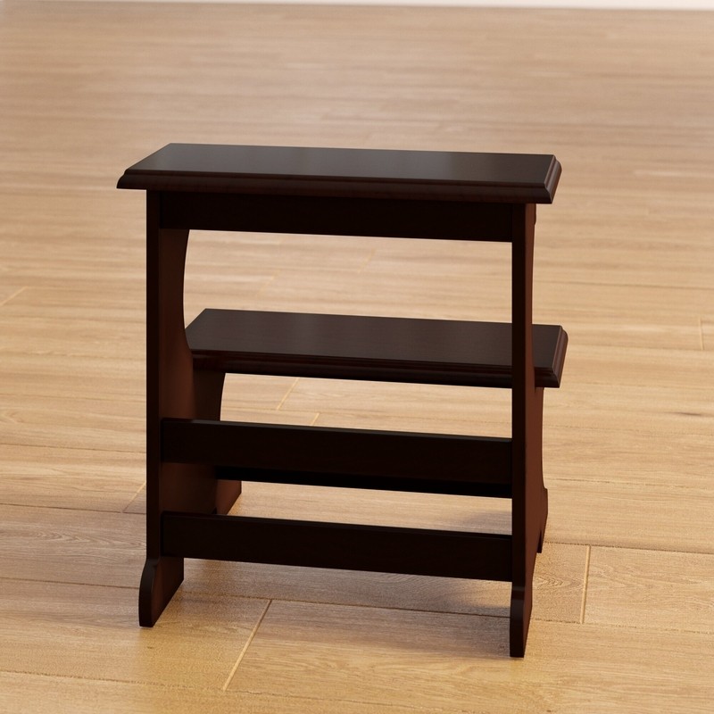Crestside 2 - Step Wood Step Stool