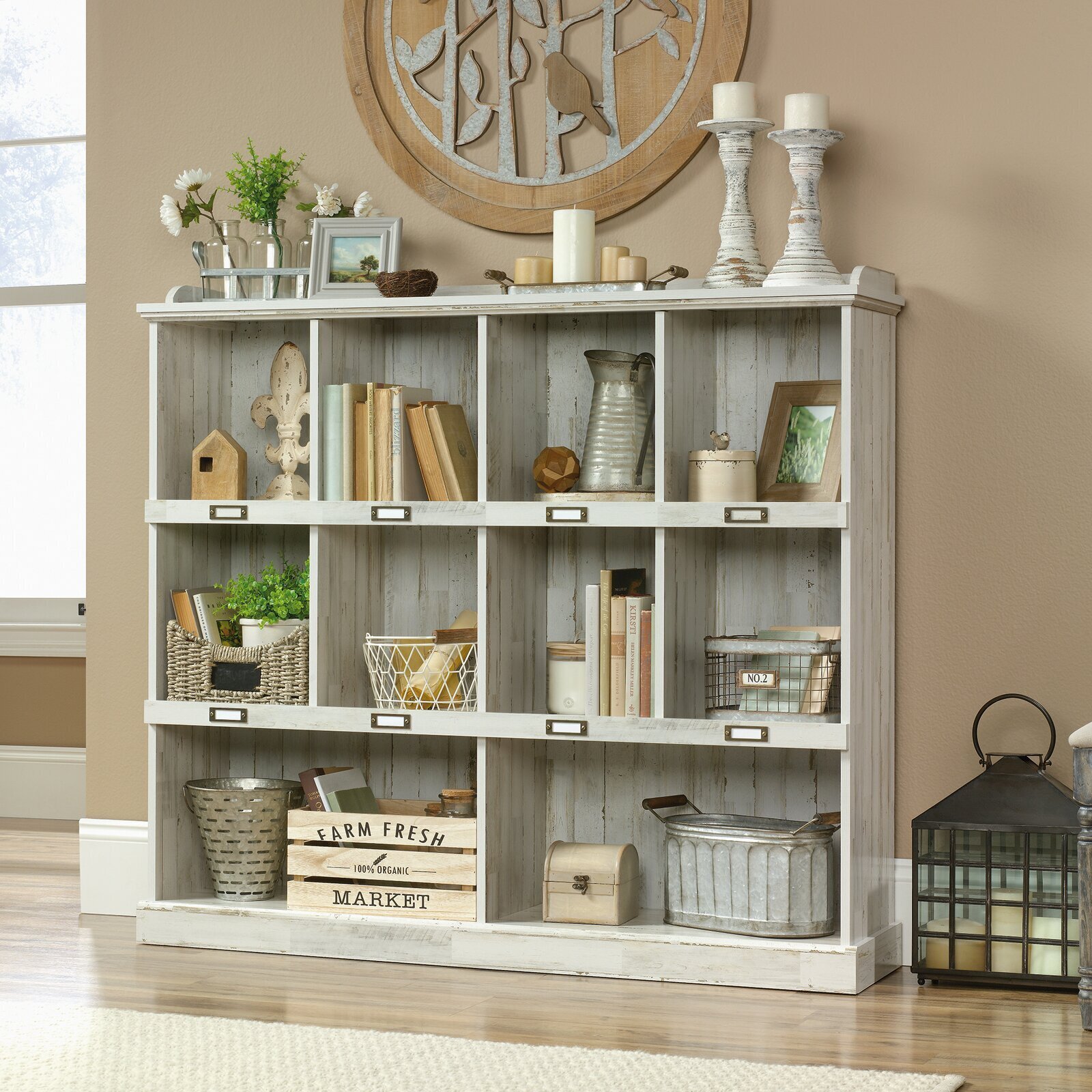 Cubby style Shabby Chic Bookcase