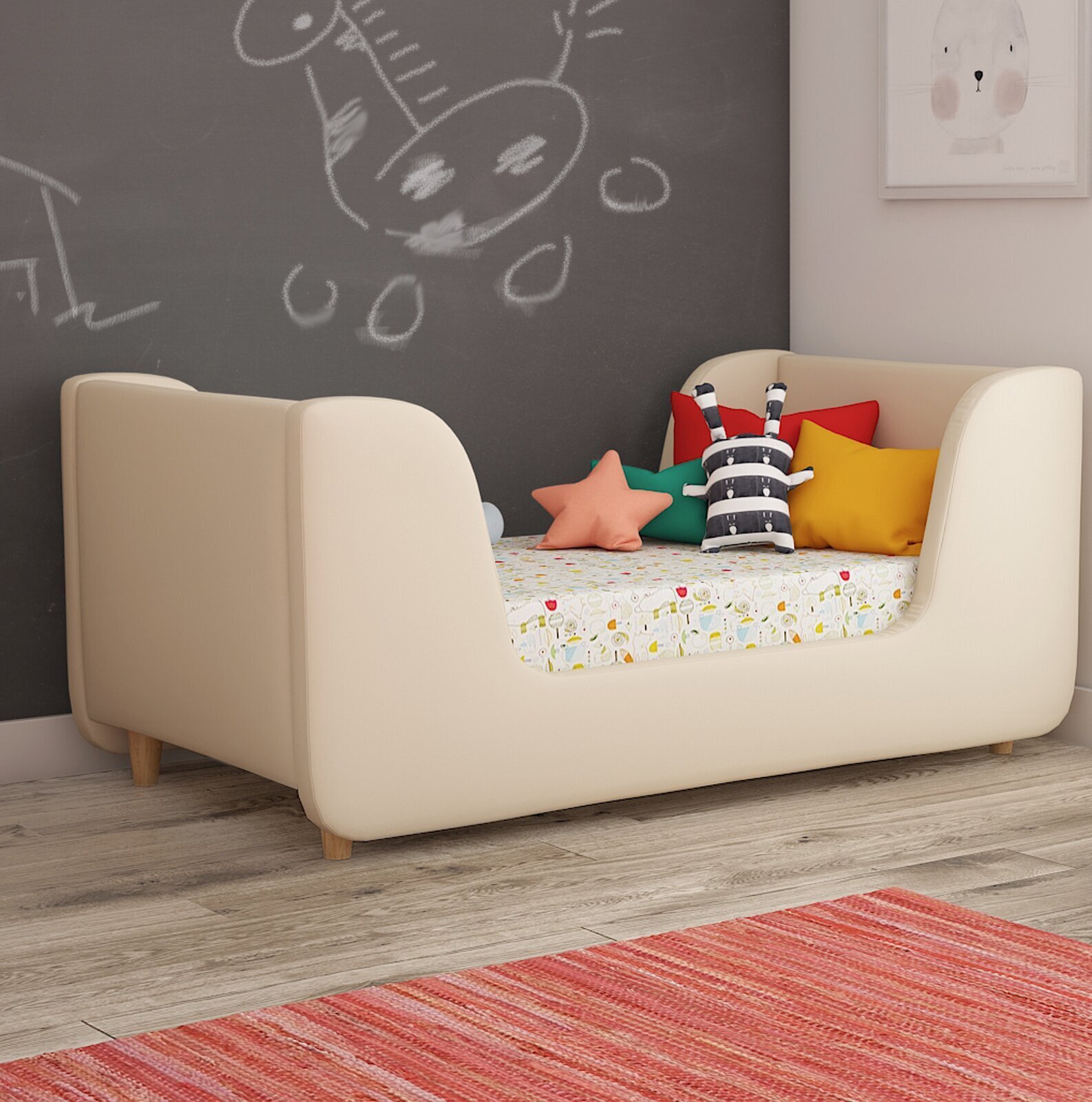 Curved Bed for Kids