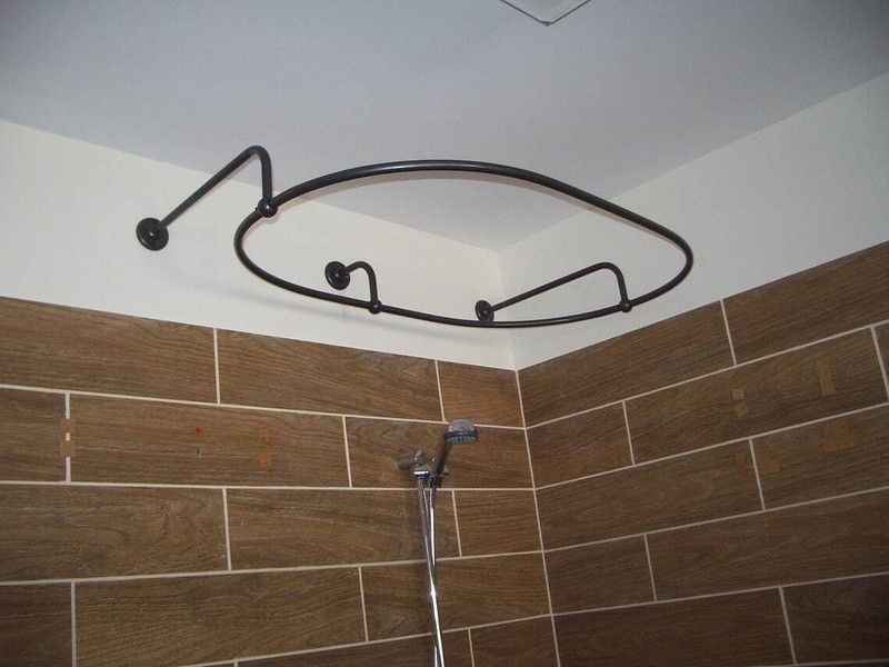 Round Shower Curtain Rods Ideas On Foter