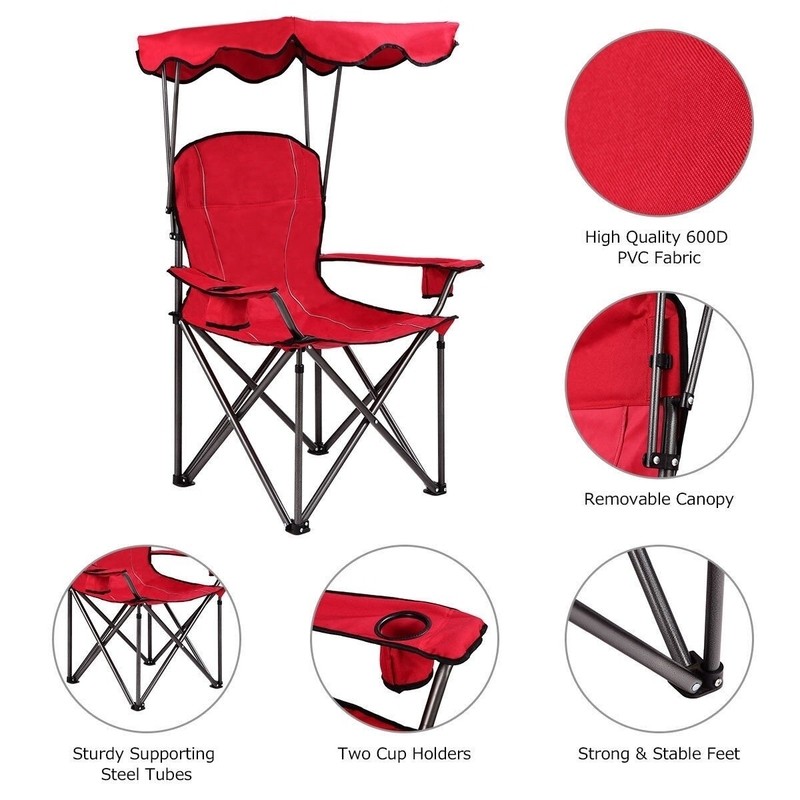 Cyprian Reclining/Folding Camping Chair