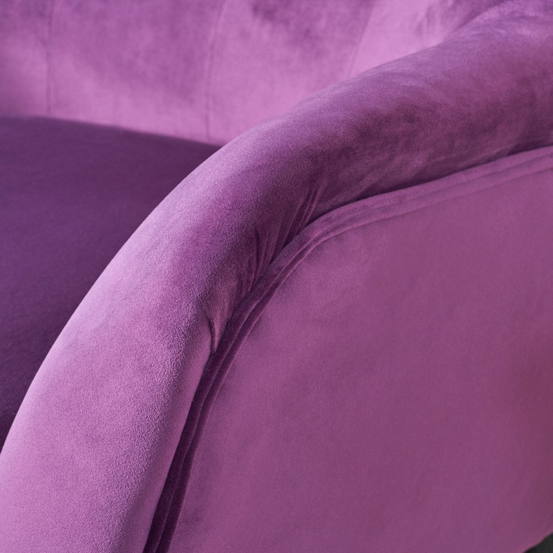 Danney 30'' Wide Tufted Velvet Wingback Chair
