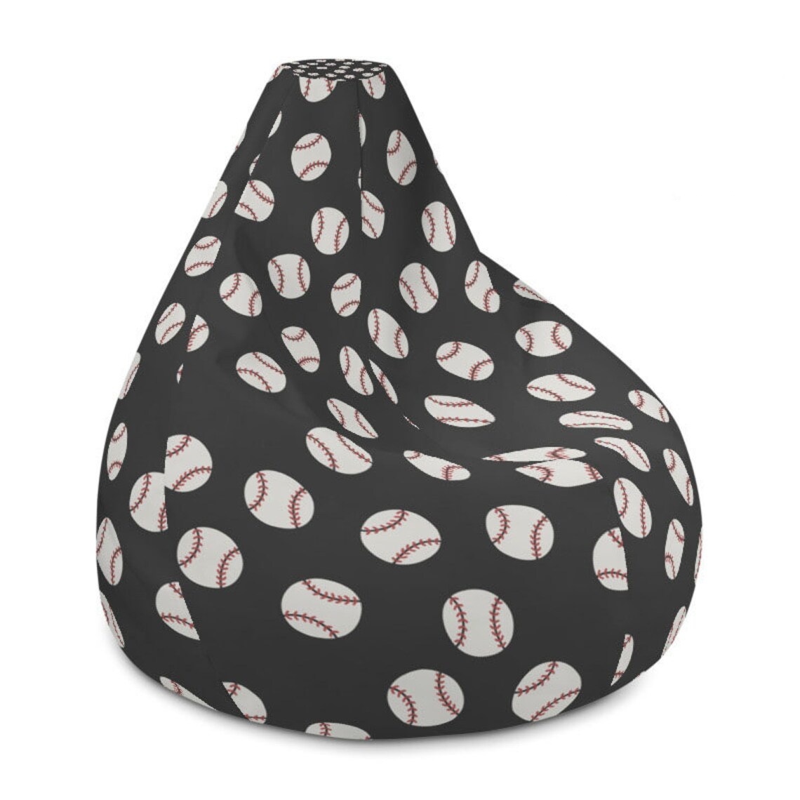 Dark Baseball Bean Bag