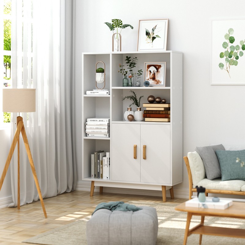 Davinee 46.85'' H x 31.49'' W Bookcase