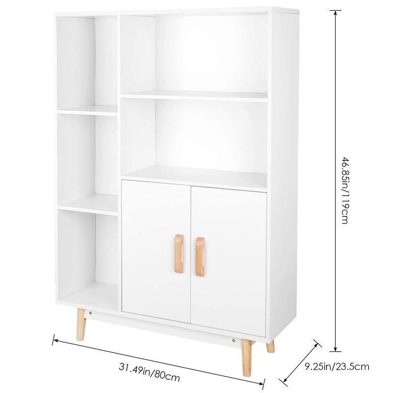 Davinee 46.85'' H x 31.49'' W Bookcase