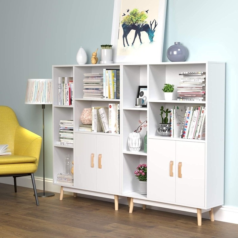 Davinee 46.85'' H x 31.49'' W Bookcase