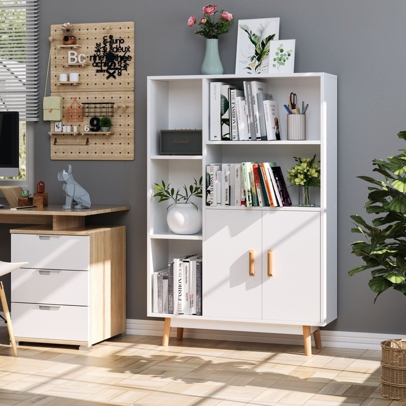 Davinee 46.85'' H x 31.49'' W Bookcase