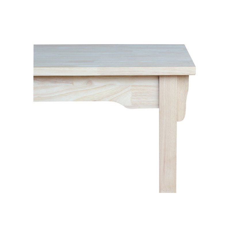 Deewan Counter Height 48'' Solid Wood Dining Table