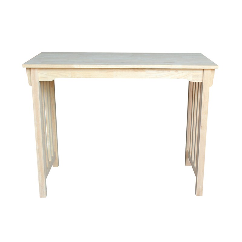 Deewan Counter Height 48'' Solid Wood Dining Table