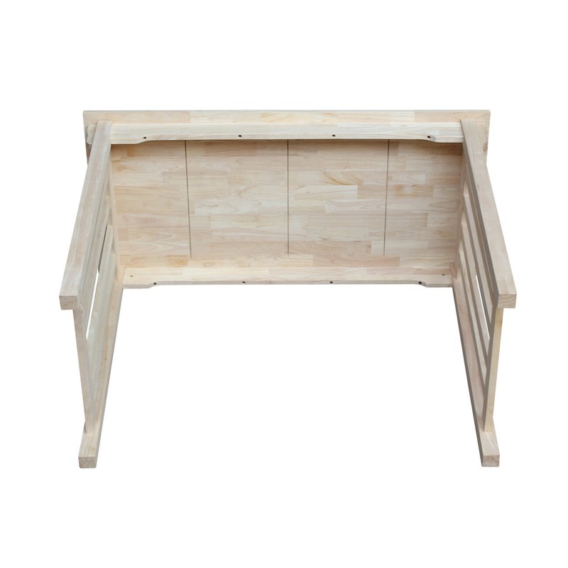 Deewan Counter Height 48'' Solid Wood Dining Table
