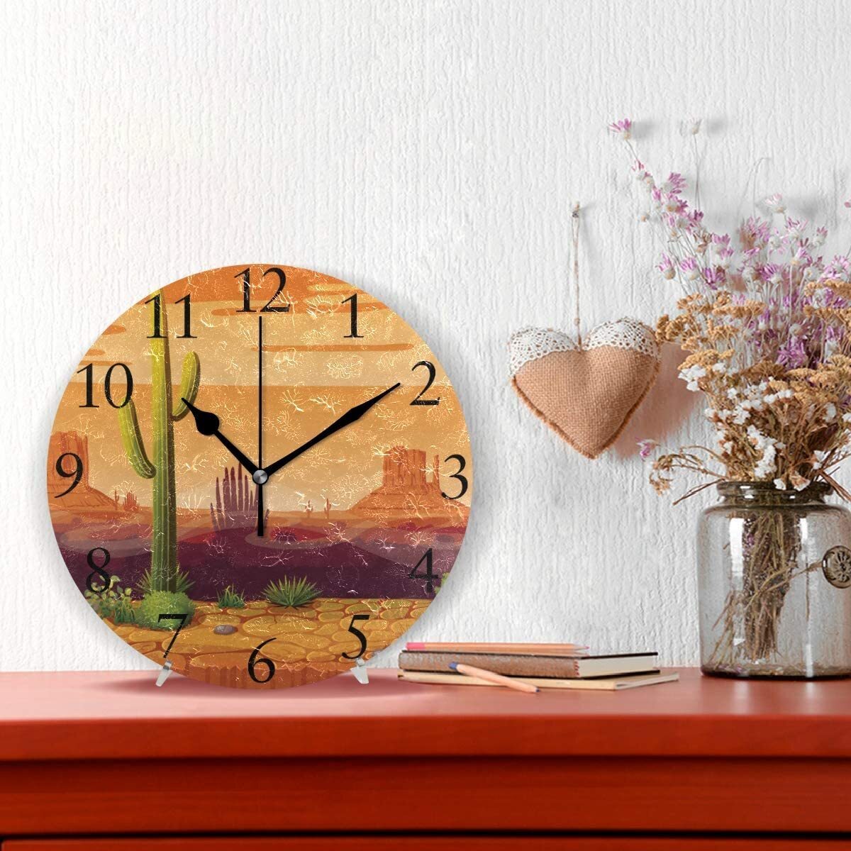Desert themed Southwestern Wall Clock