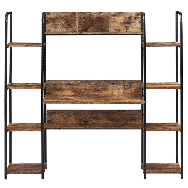 Desk With Hutch And Shelf