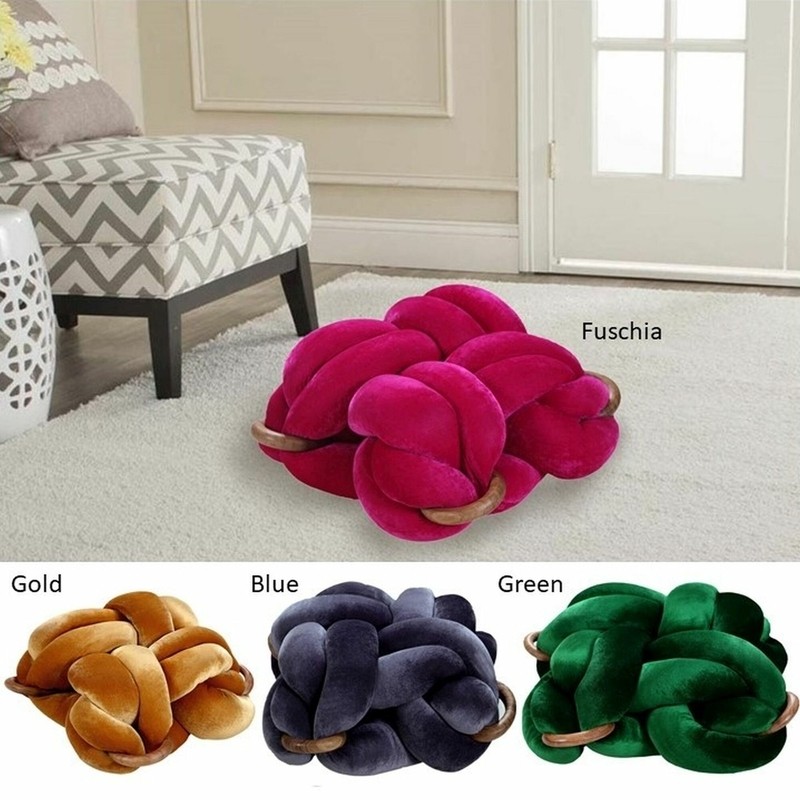Detweiler 20'' Wide Velvet Pouf Ottoman