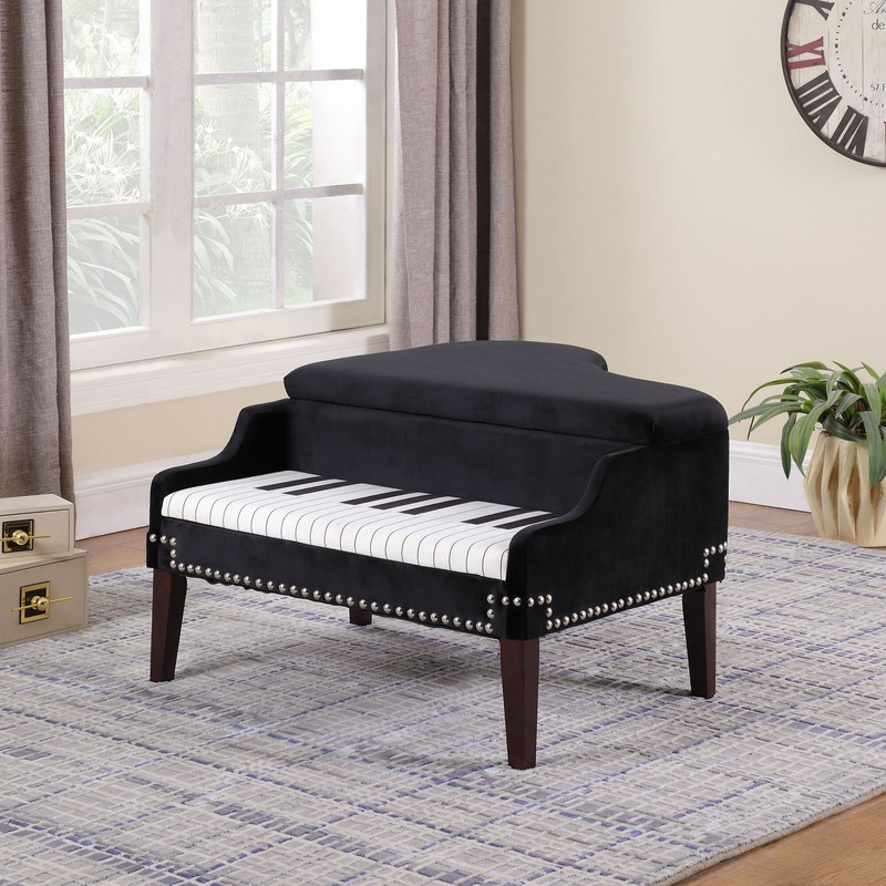 Dickie 32.75'' Wide Storage Ottoman with Storage