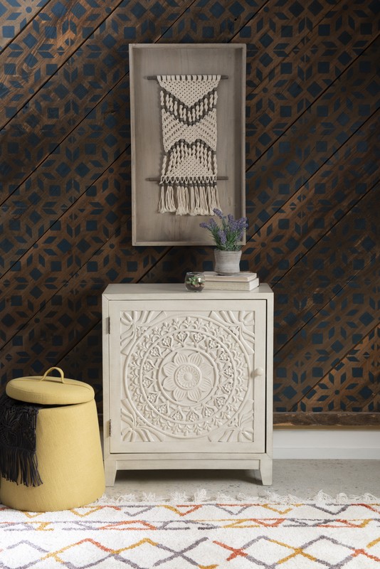 Dix 29.13'' Tall 1 - Door Accent Cabinet