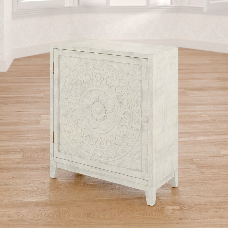 Dix 29.13'' Tall 1 - Door Accent Cabinet