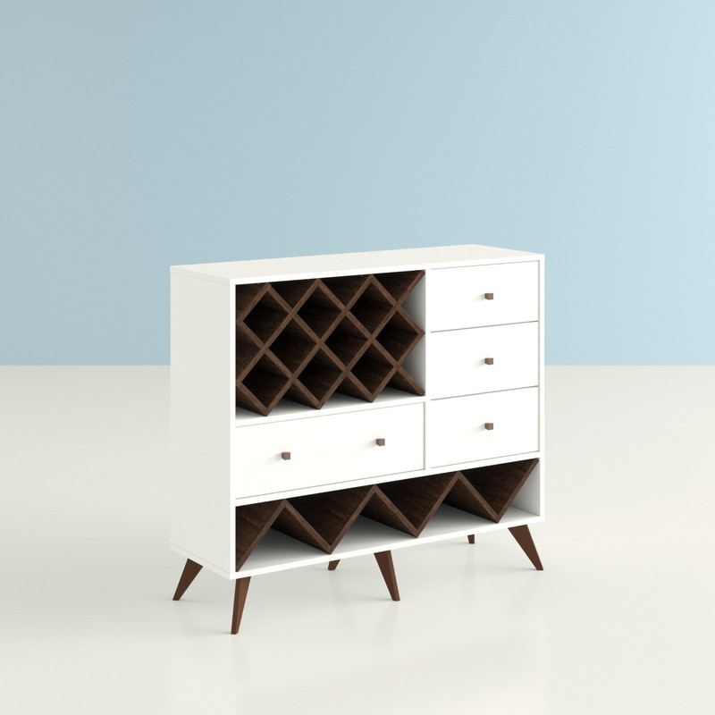 Dixon Bar with Wine Storage